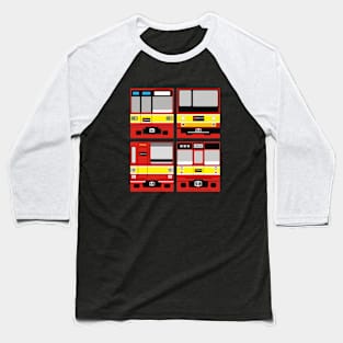 4 Jadebotabek Commuter Line Train Baseball T-Shirt